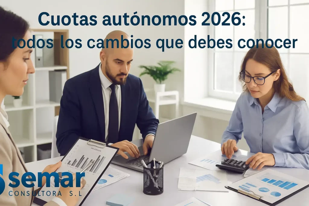 Cuotas de autónomos 2026